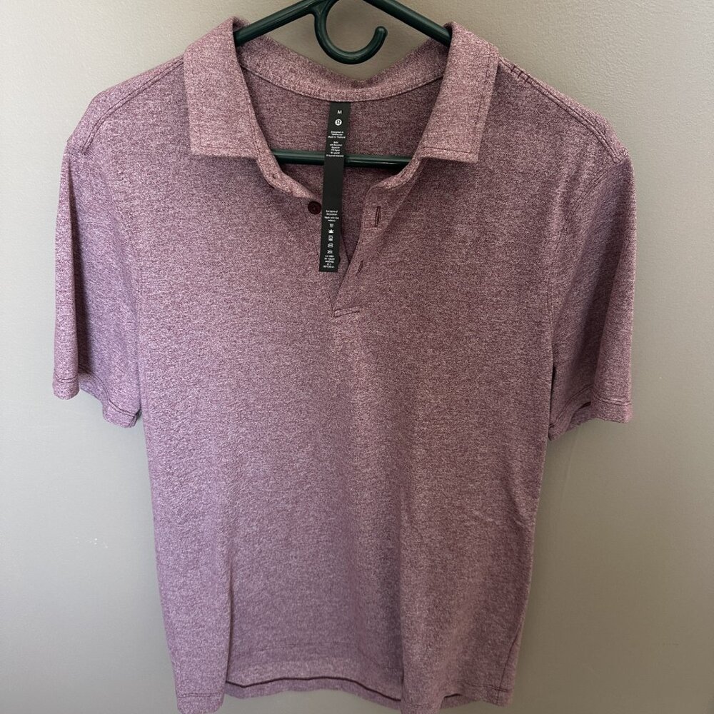 lululemon soft jersey short-sleeve polo shirt